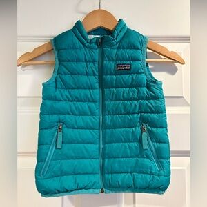Patagonia Turquoise Puffer Vest 3T - PRIVATE LISTING